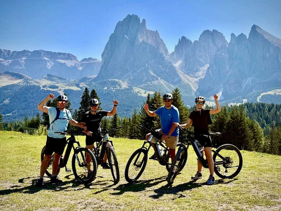 Val Gardena Italijos Dolomitai dviračiais Piligrimas travel